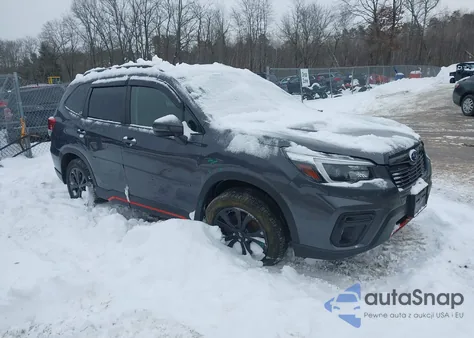 2021 Subaru Forester Sport from USA, damaged, VIN JF2SKALC4MH492894
